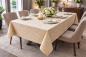 Preview: Tischdecke - Eleganta – Stoff mit edlem Damastmuster