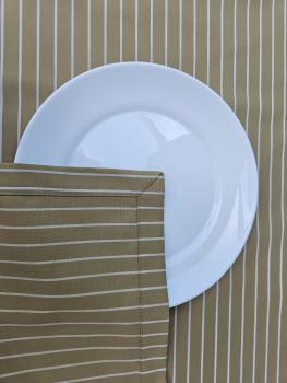 Hussen - Zebra – Stoff mit feiner Streifenstruktur