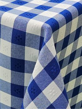 Preview: Servietten - Karo – karierter Stoff im Landhausstil