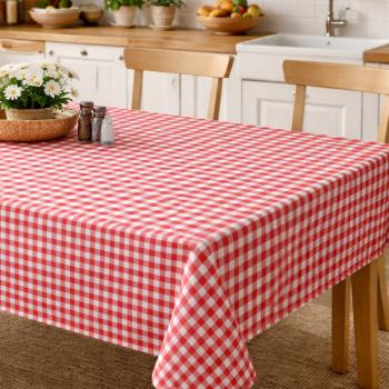 Preview: Tischdecke - Karo – karierter Stoff im Landhausstil