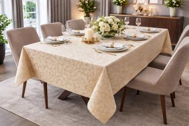 Tischdecke - Eleganta – Stoff mit edlem Damastmuster