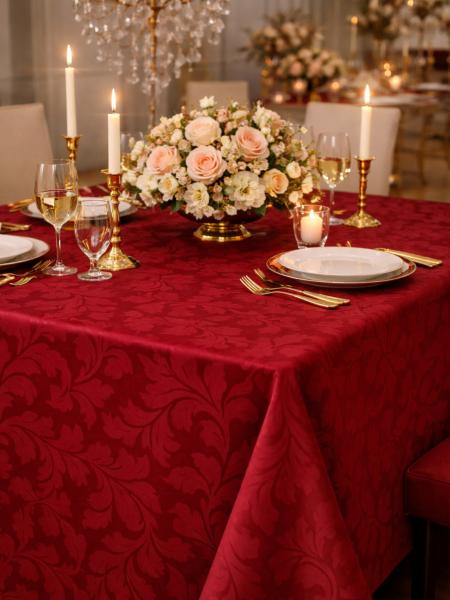 Hussen - Flora – Stoff mit floralem Jacquardmuster