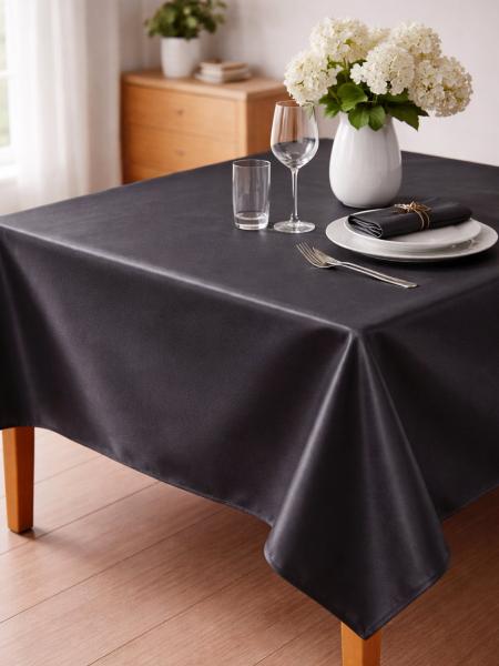 Tischdecke - Satina – Stoff mit satinierter Oberfläche